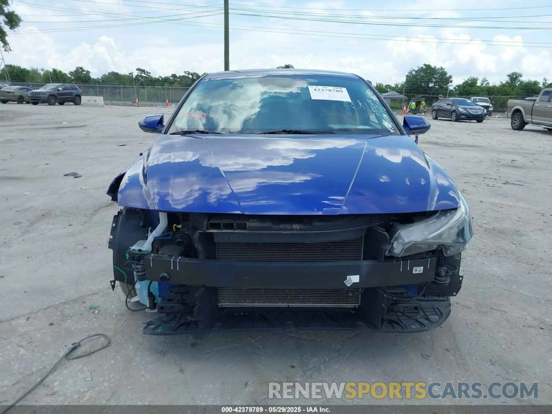 13 Photograph of a damaged car KMHLL4AGXMU178032 HYUNDAI ELANTRA 2021