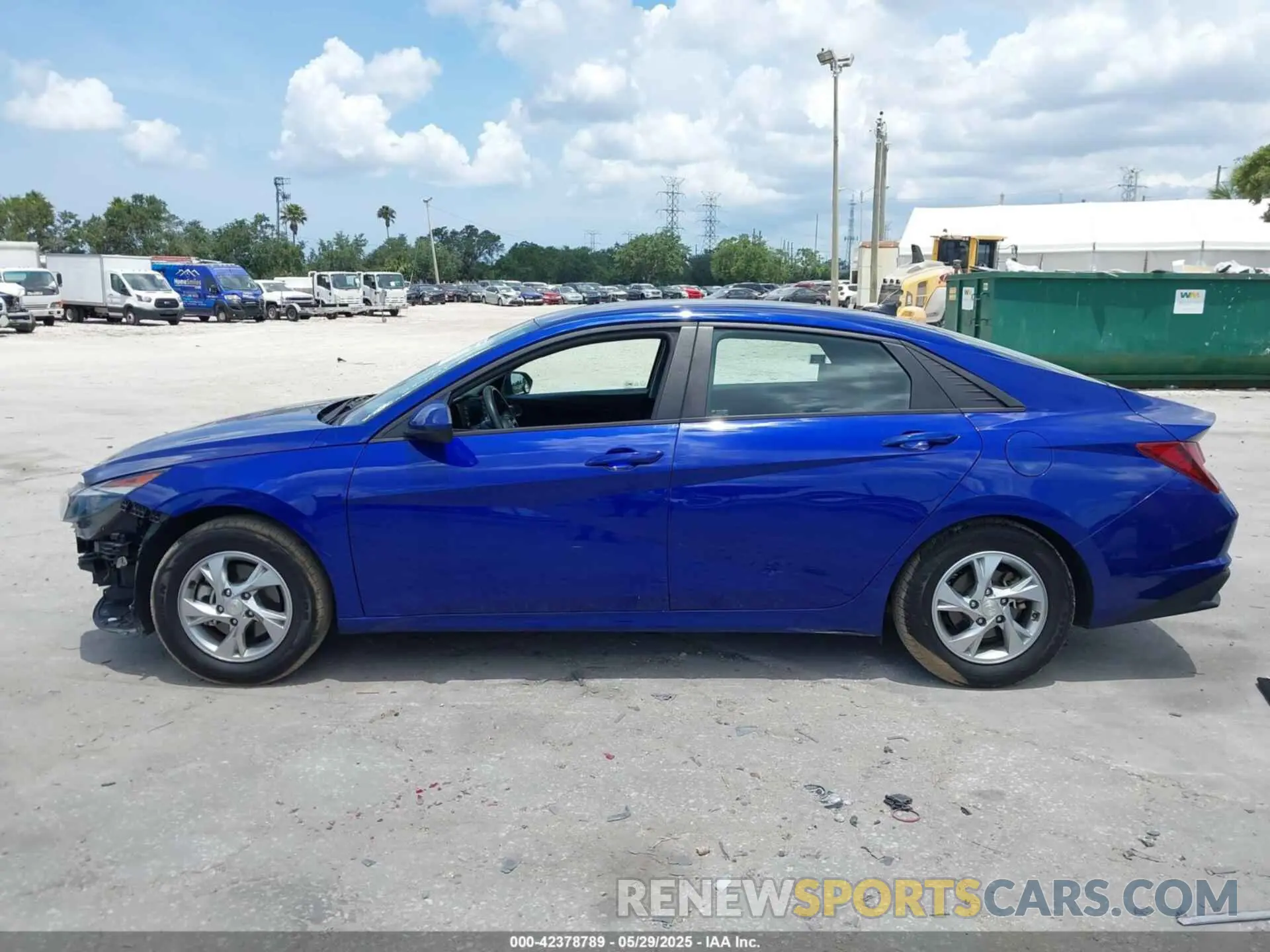 15 Photograph of a damaged car KMHLL4AGXMU178032 HYUNDAI ELANTRA 2021