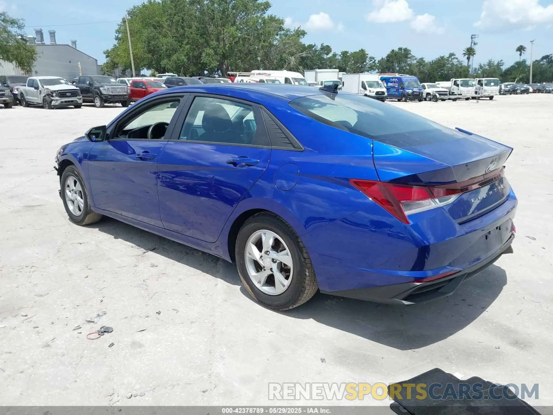 3 Photograph of a damaged car KMHLL4AGXMU178032 HYUNDAI ELANTRA 2021