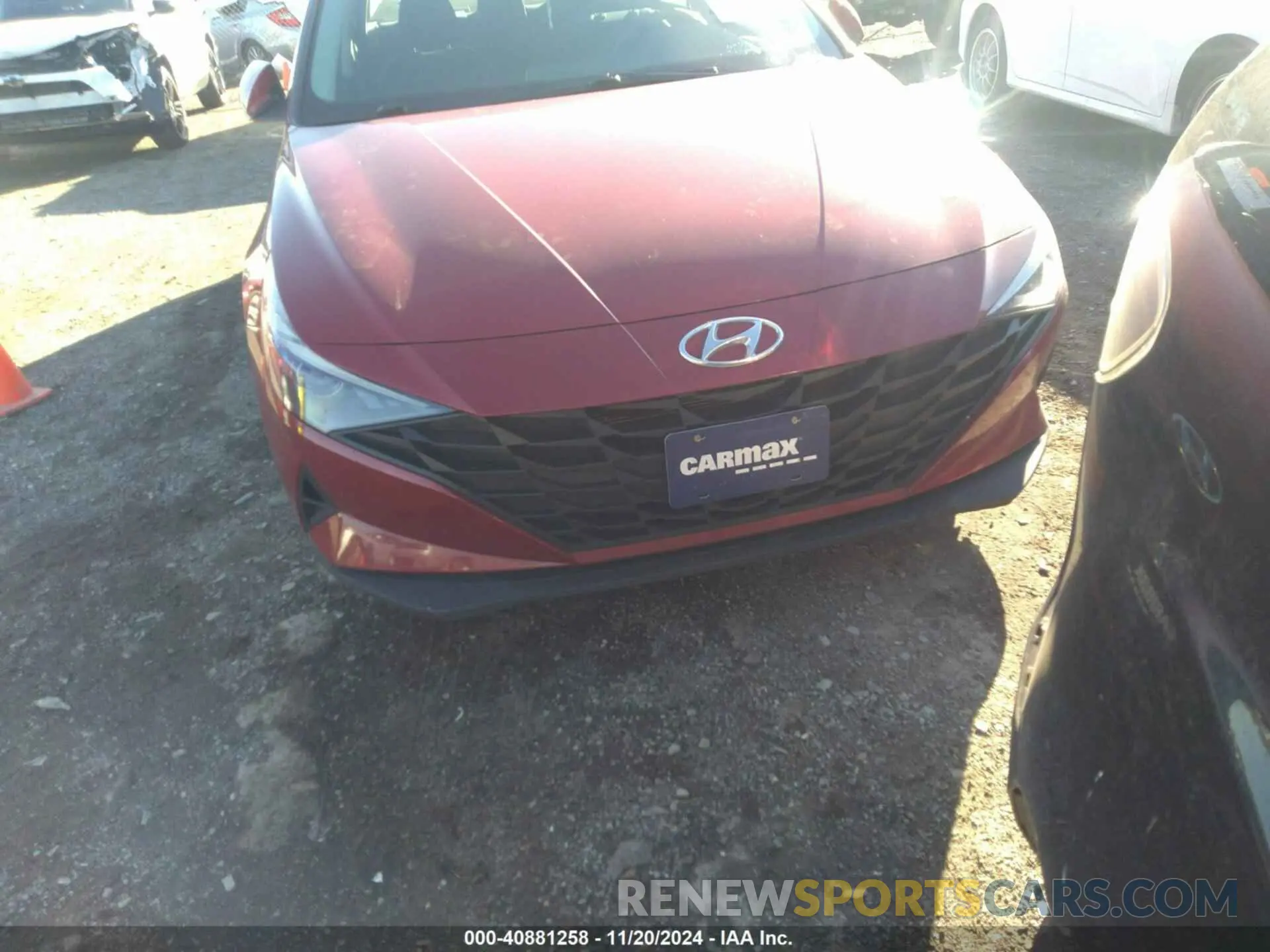 12 Photograph of a damaged car KMHLL4AGXMU199642 HYUNDAI ELANTRA 2021