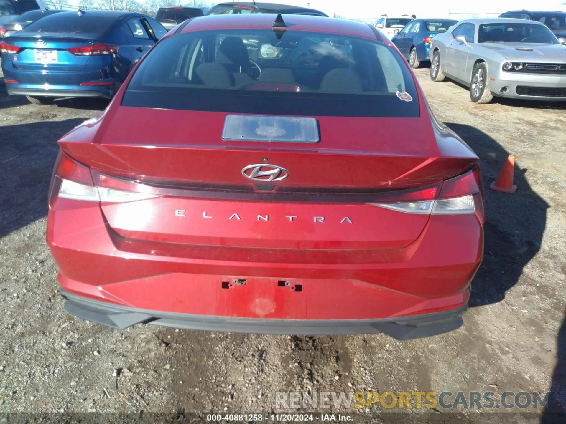 16 Photograph of a damaged car KMHLL4AGXMU199642 HYUNDAI ELANTRA 2021