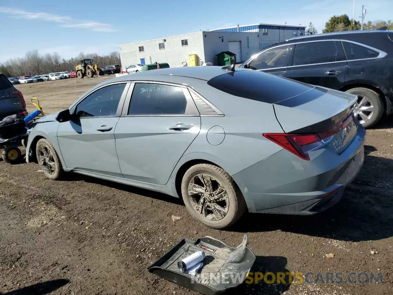 2 Photograph of a damaged car KMHLM4AG0MU067101 HYUNDAI ELANTRA 2021