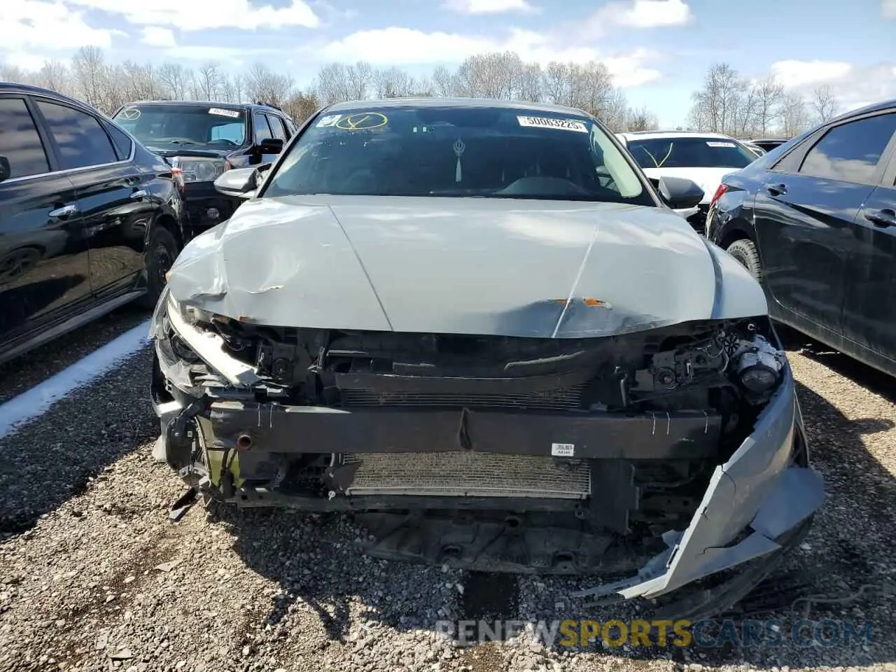 5 Photograph of a damaged car KMHLM4AG0MU067101 HYUNDAI ELANTRA 2021