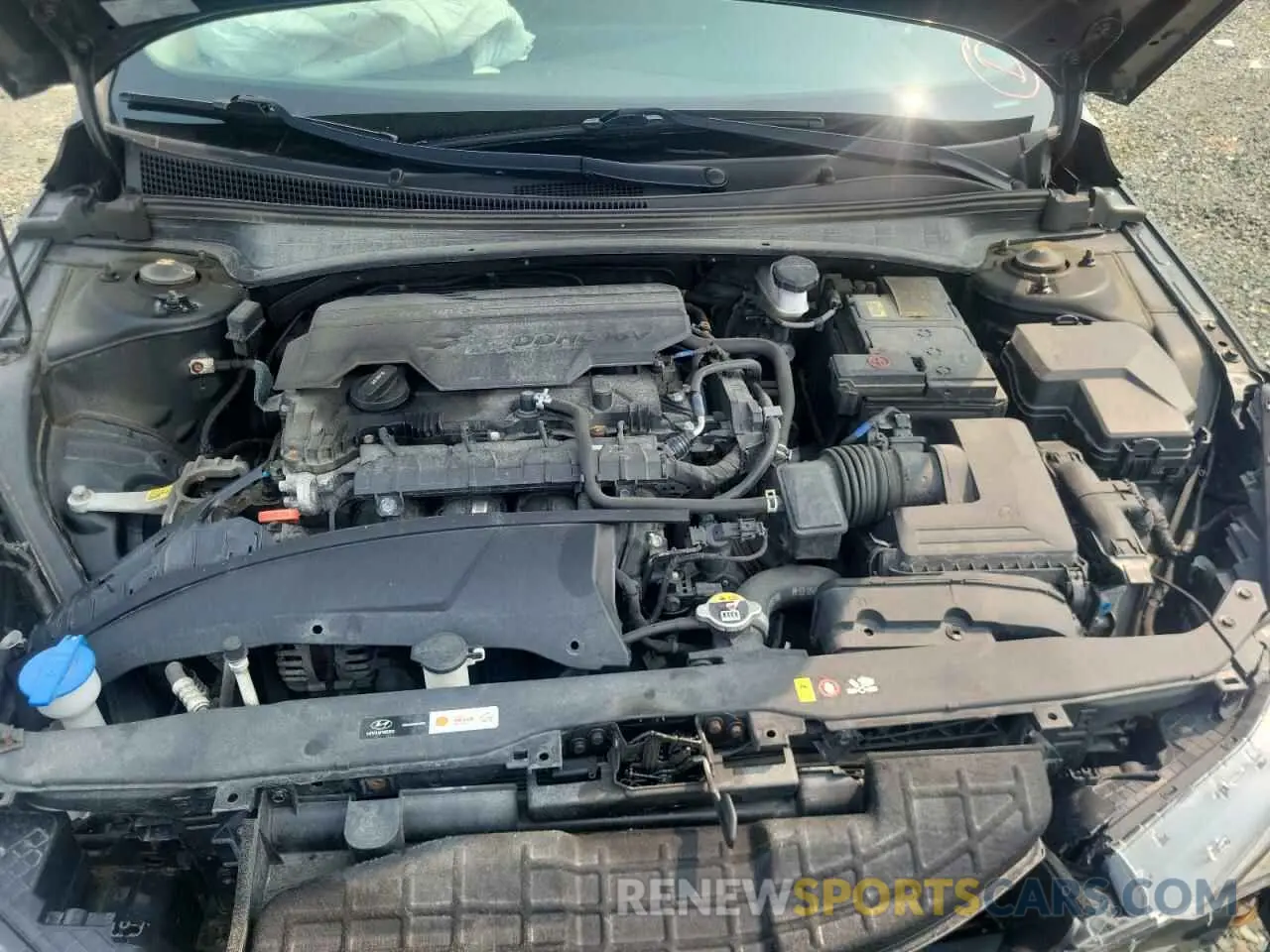 11 Photograph of a damaged car KMHLM4AG0MU067731 HYUNDAI ELANTRA 2021