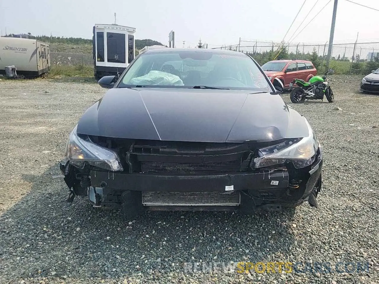5 Photograph of a damaged car KMHLM4AG0MU067731 HYUNDAI ELANTRA 2021