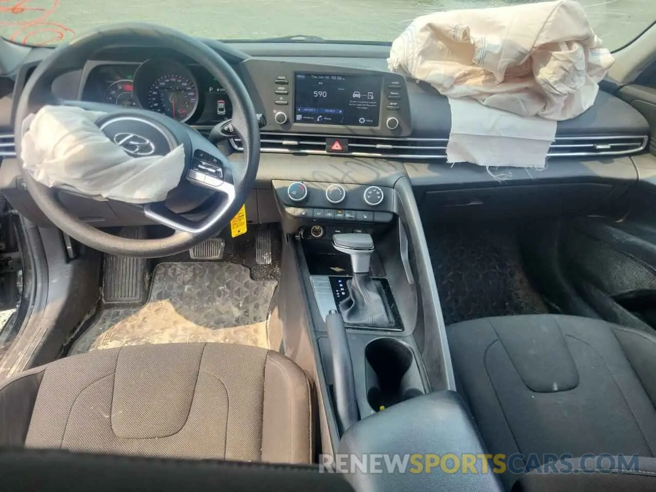 8 Photograph of a damaged car KMHLM4AG0MU067731 HYUNDAI ELANTRA 2021