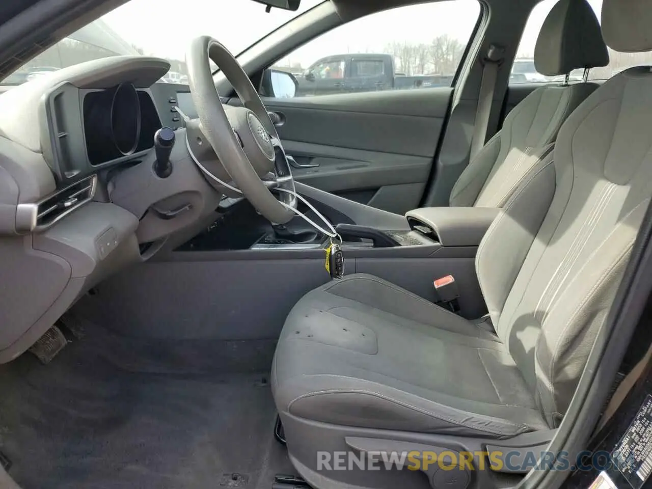 7 Photograph of a damaged car KMHLM4AG0MU095366 HYUNDAI ELANTRA 2021