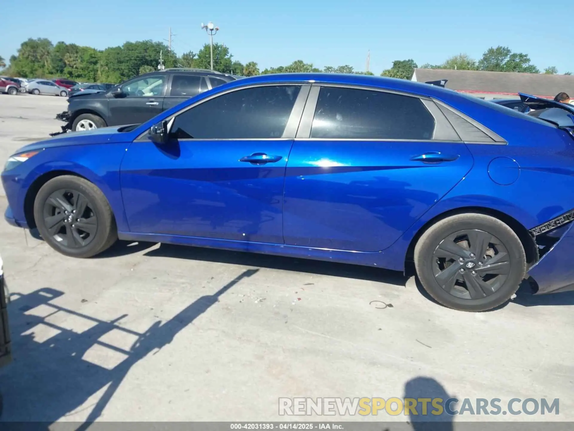14 Photograph of a damaged car KMHLM4AG0MU111078 HYUNDAI ELANTRA 2021