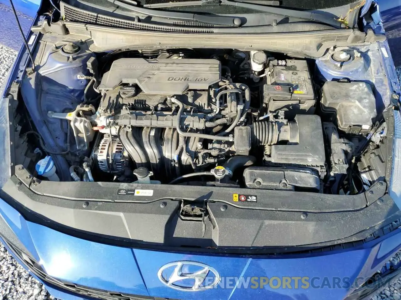 12 Photograph of a damaged car KMHLM4AG0MU162287 HYUNDAI ELANTRA 2021