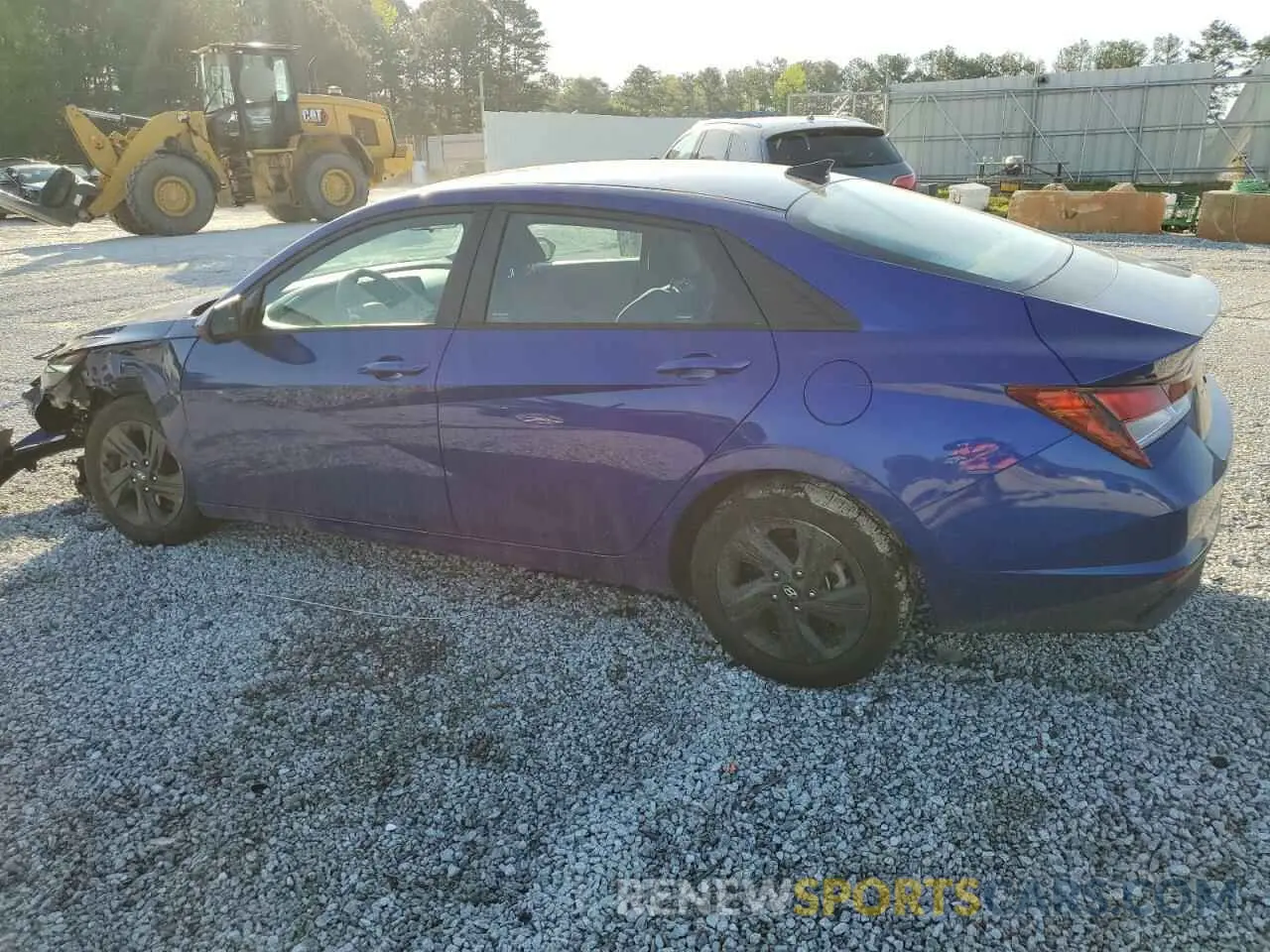 2 Photograph of a damaged car KMHLM4AG0MU162287 HYUNDAI ELANTRA 2021