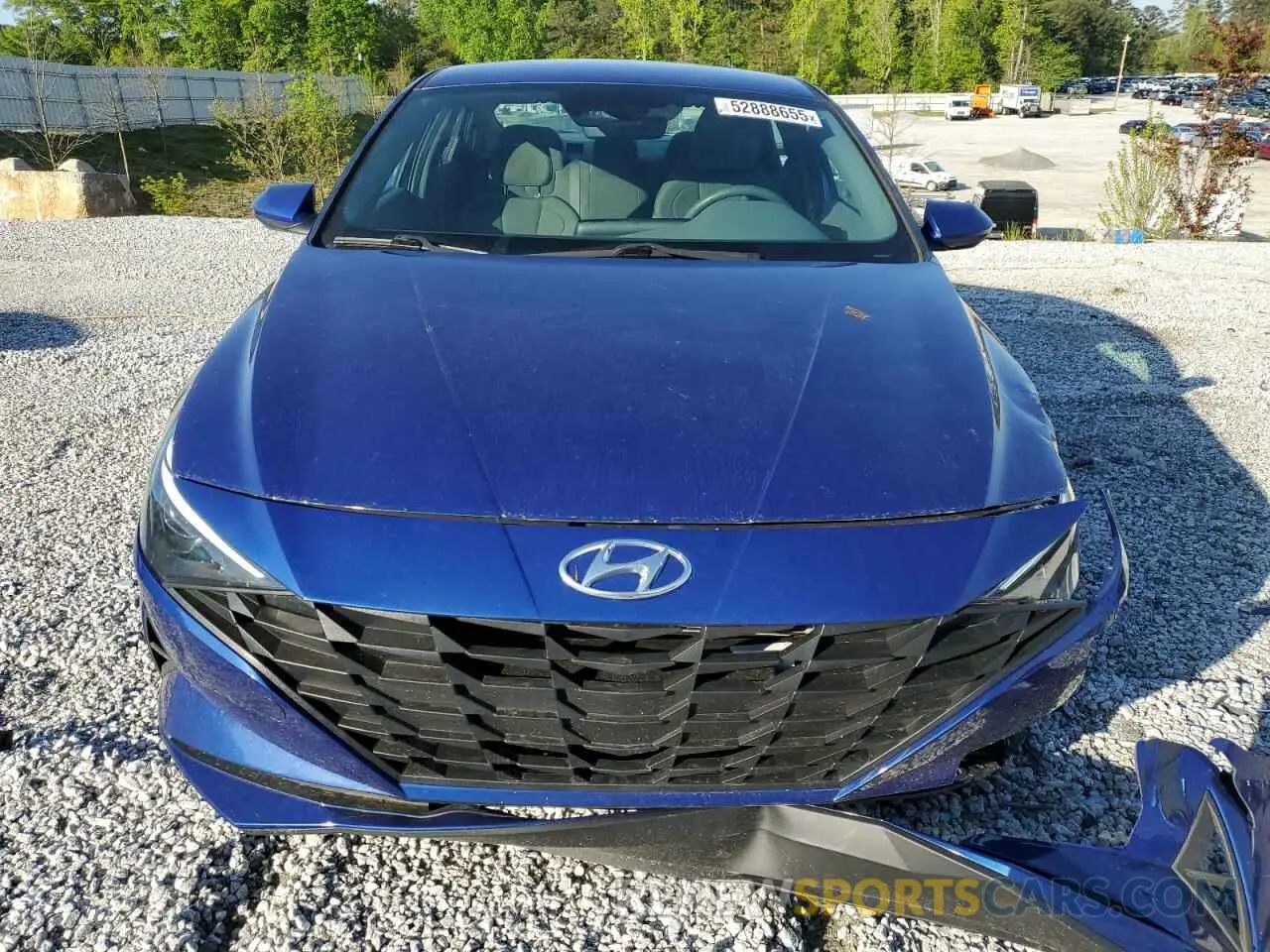 5 Photograph of a damaged car KMHLM4AG0MU162287 HYUNDAI ELANTRA 2021