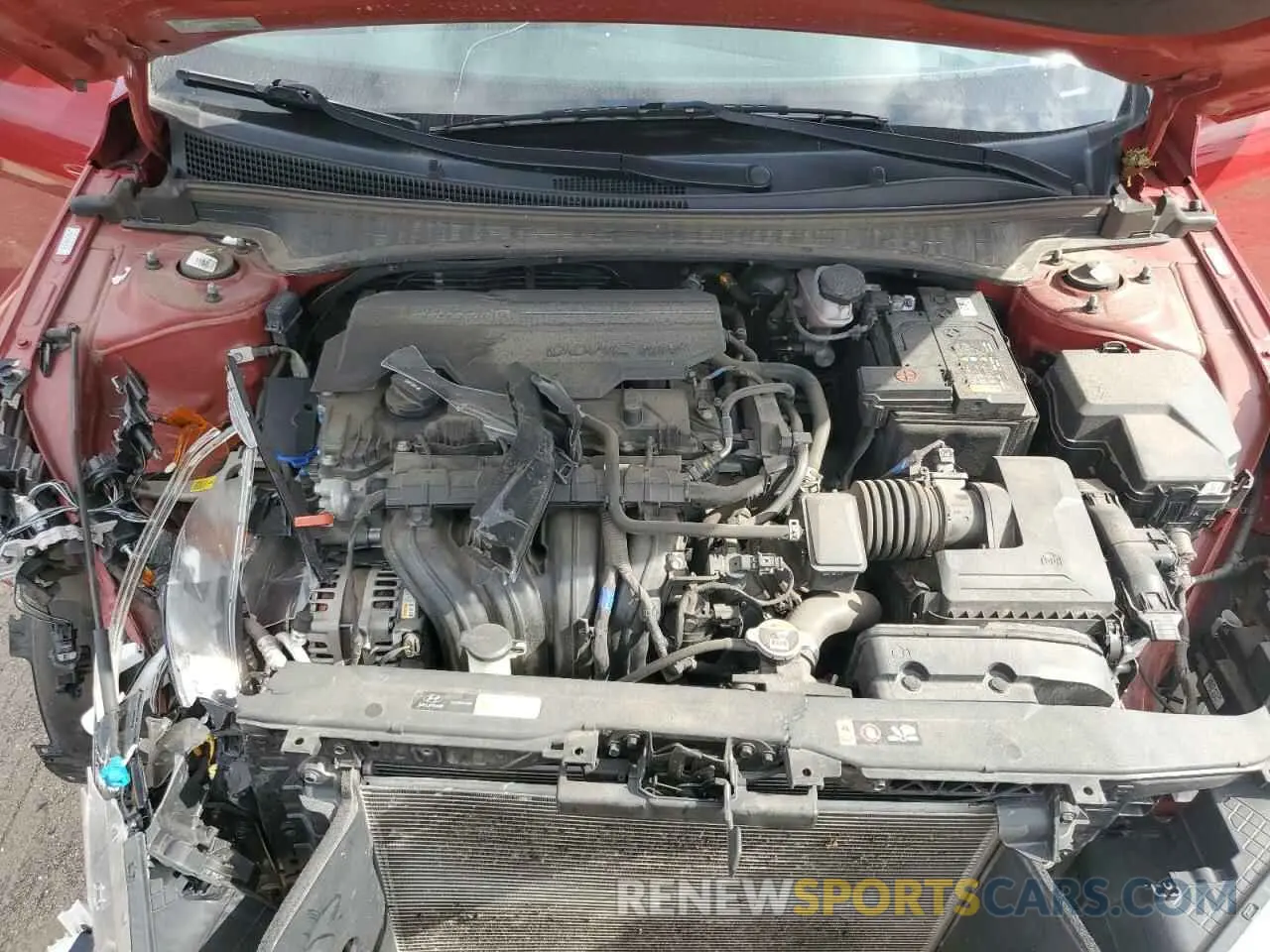 11 Photograph of a damaged car KMHLM4AG0MU193121 HYUNDAI ELANTRA 2021