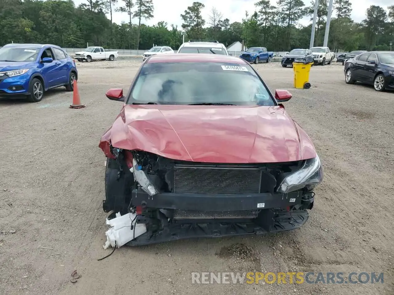 5 Photograph of a damaged car KMHLM4AG0MU193121 HYUNDAI ELANTRA 2021
