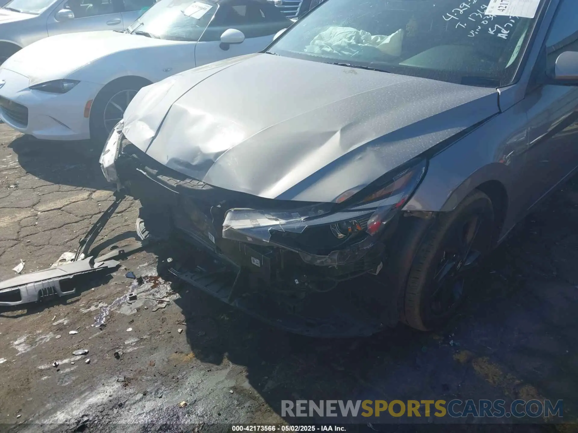 6 Photograph of a damaged car KMHLM4AG1MU140346 HYUNDAI ELANTRA 2021