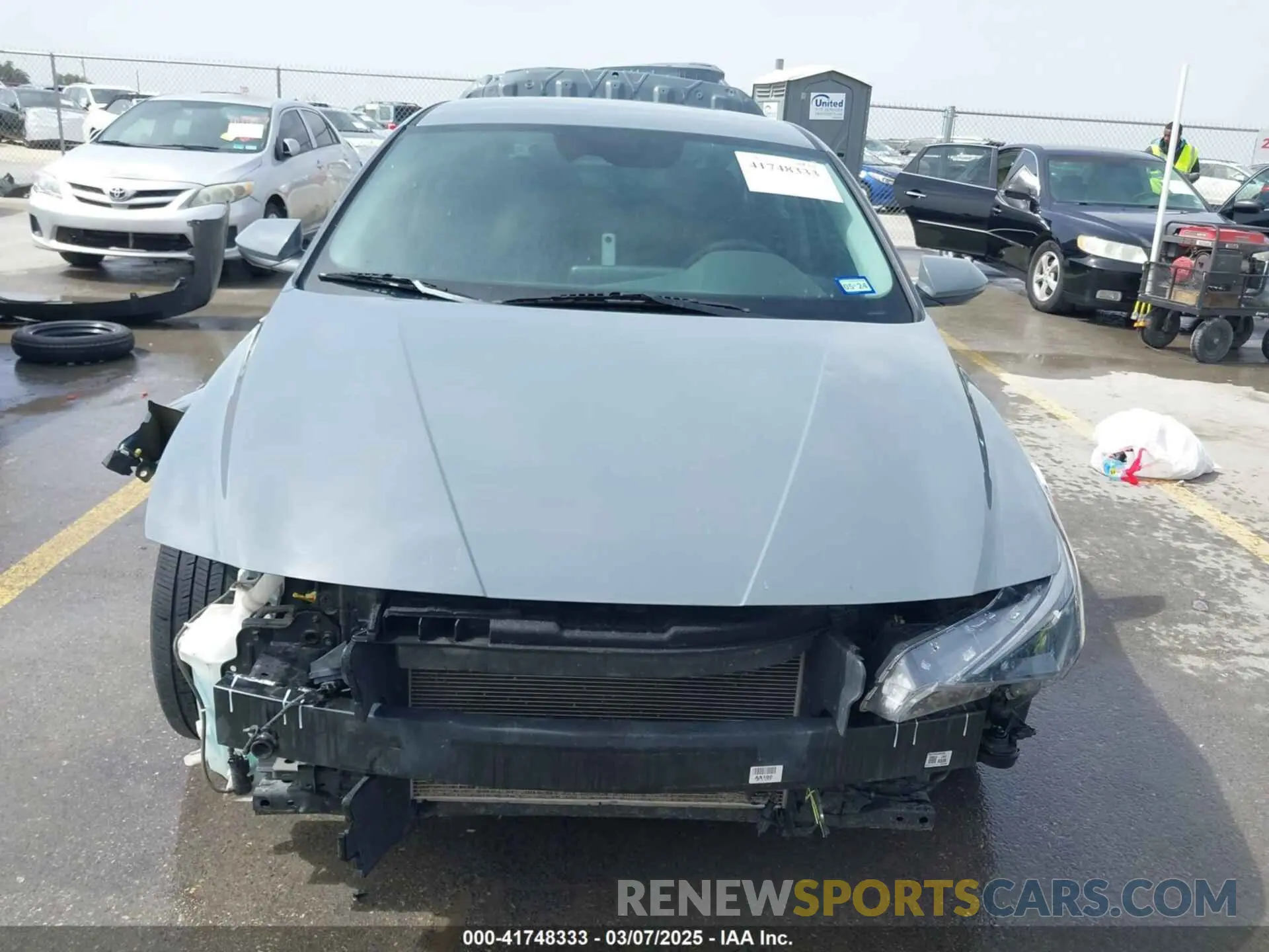 13 Photograph of a damaged car KMHLM4AG1MU144395 HYUNDAI ELANTRA 2021