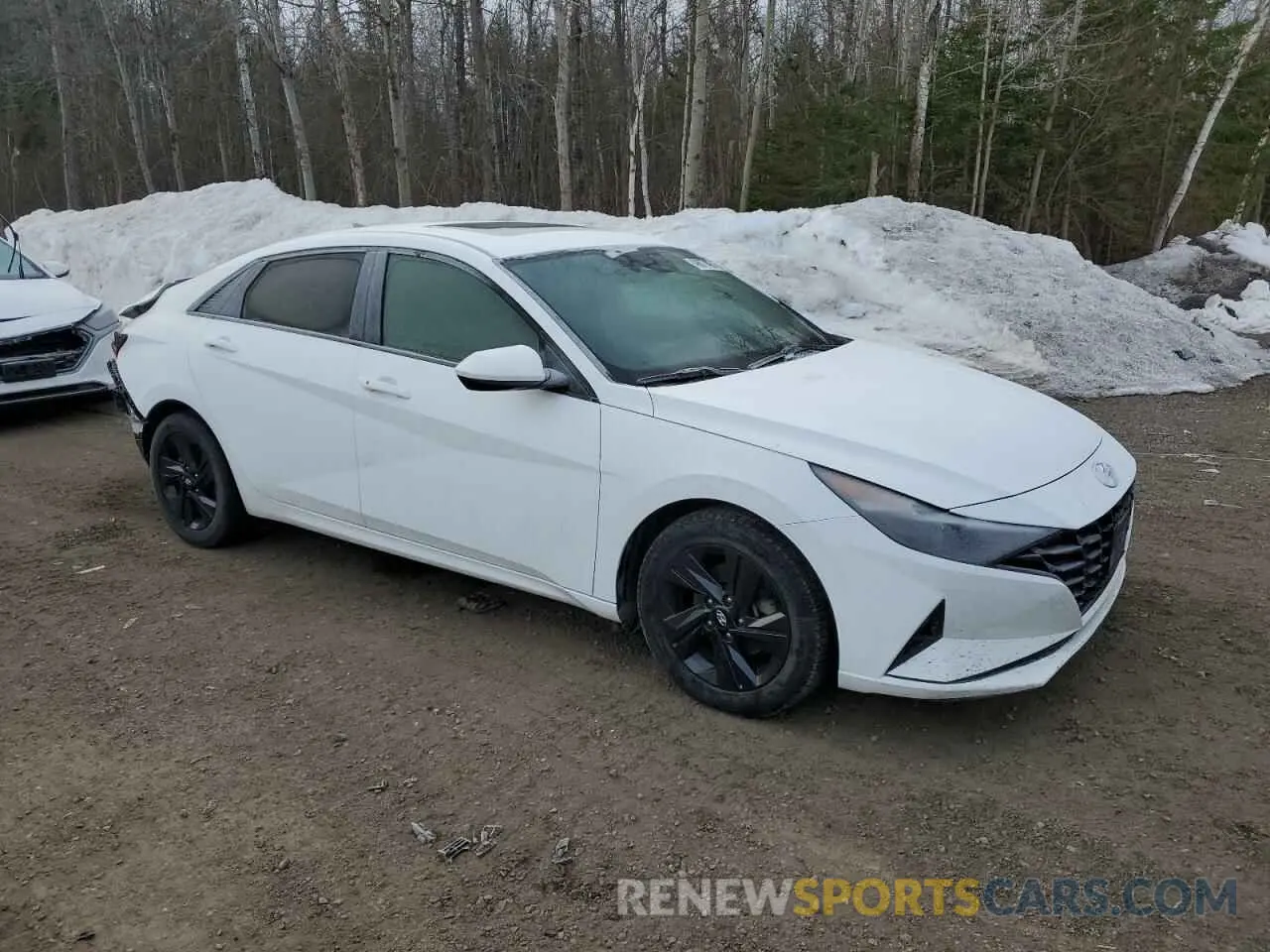 4 Photograph of a damaged car KMHLM4AG1MU148785 HYUNDAI ELANTRA 2021