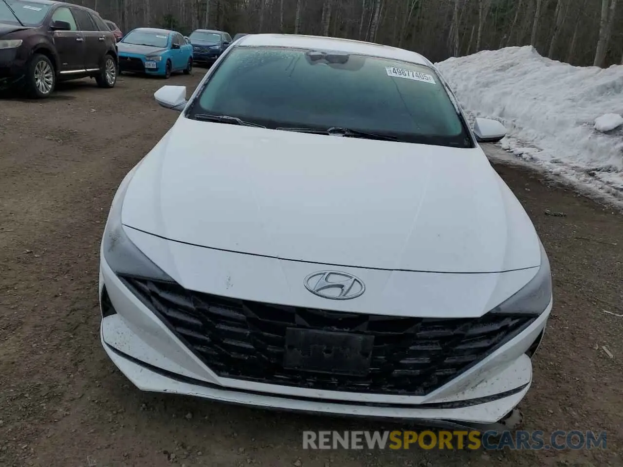 5 Photograph of a damaged car KMHLM4AG1MU148785 HYUNDAI ELANTRA 2021