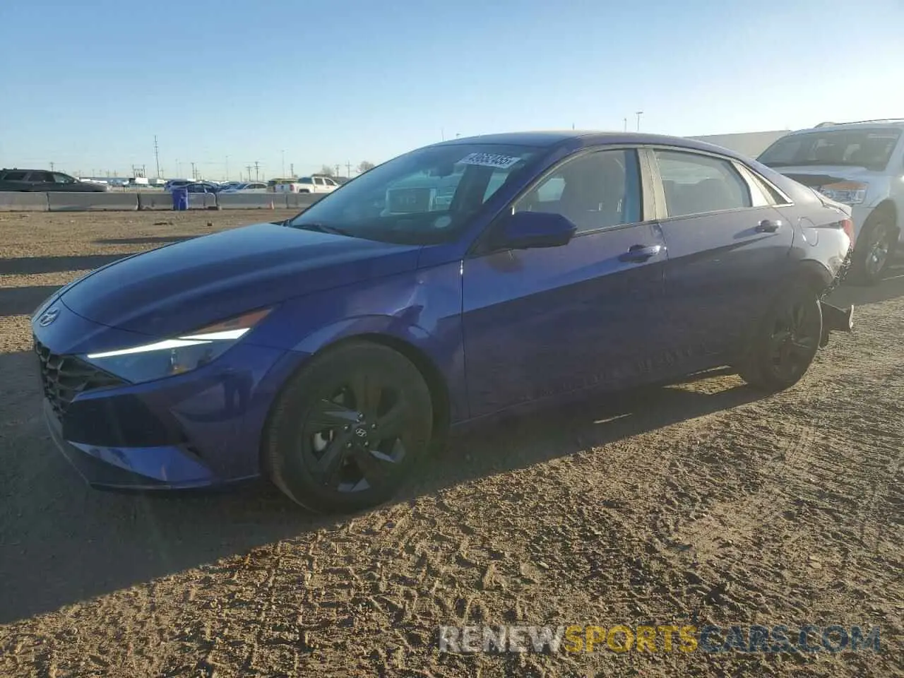 1 Photograph of a damaged car KMHLM4AG1MU158099 HYUNDAI ELANTRA 2021