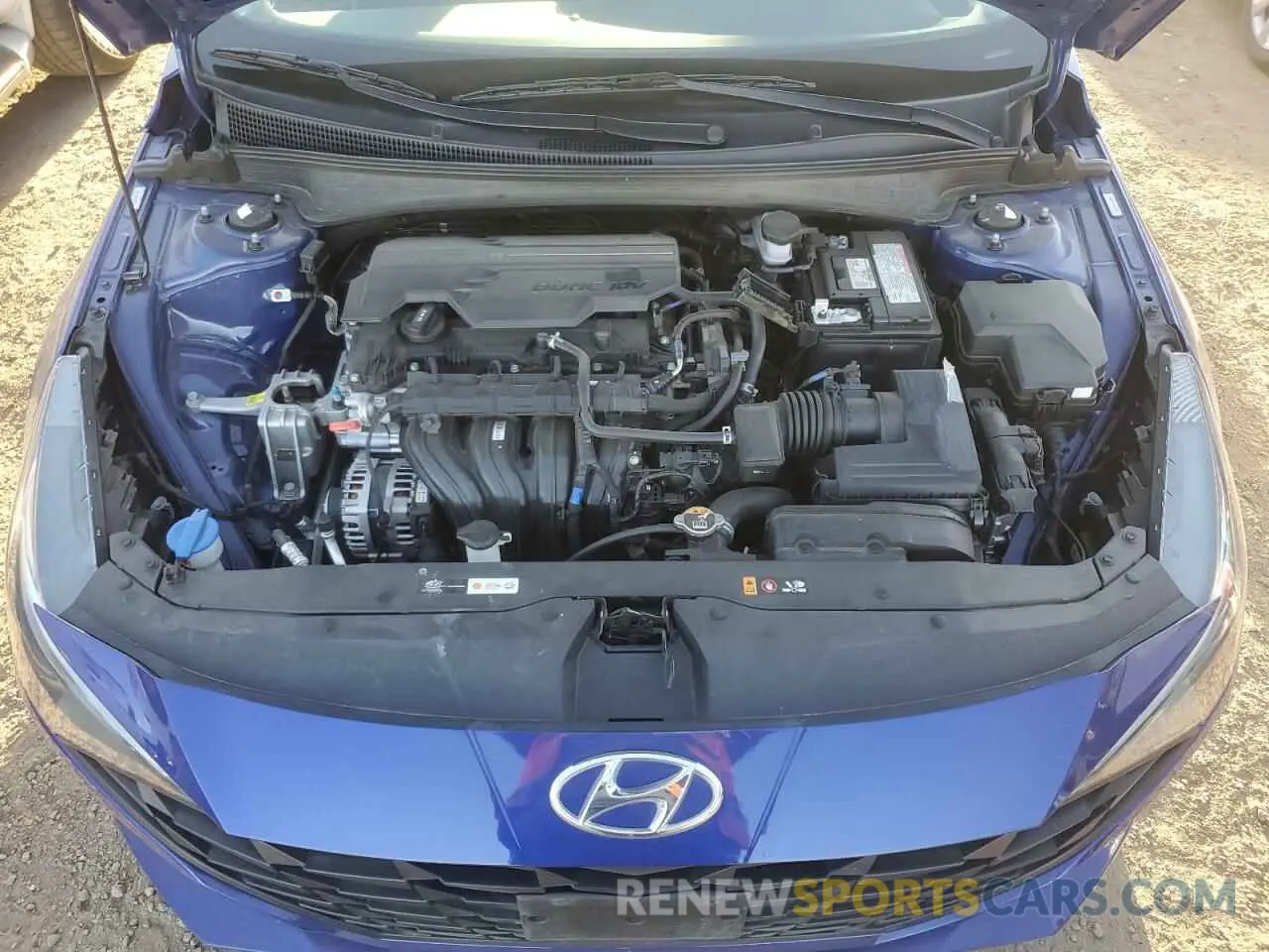 11 Photograph of a damaged car KMHLM4AG1MU158099 HYUNDAI ELANTRA 2021