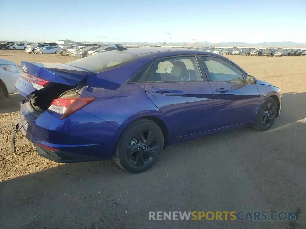 3 Photograph of a damaged car KMHLM4AG1MU158099 HYUNDAI ELANTRA 2021