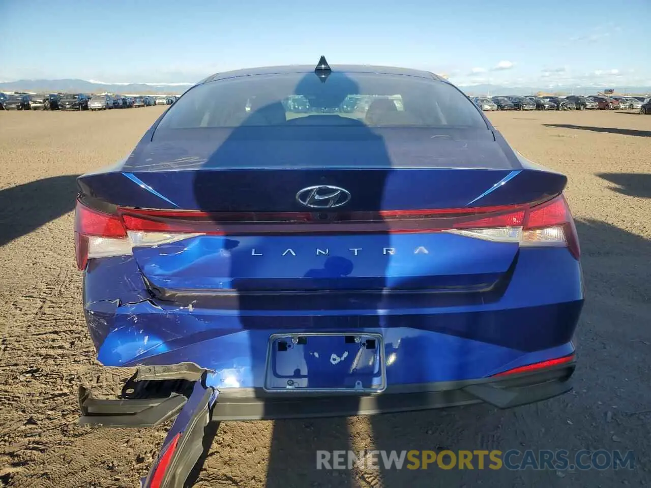 6 Photograph of a damaged car KMHLM4AG1MU158099 HYUNDAI ELANTRA 2021