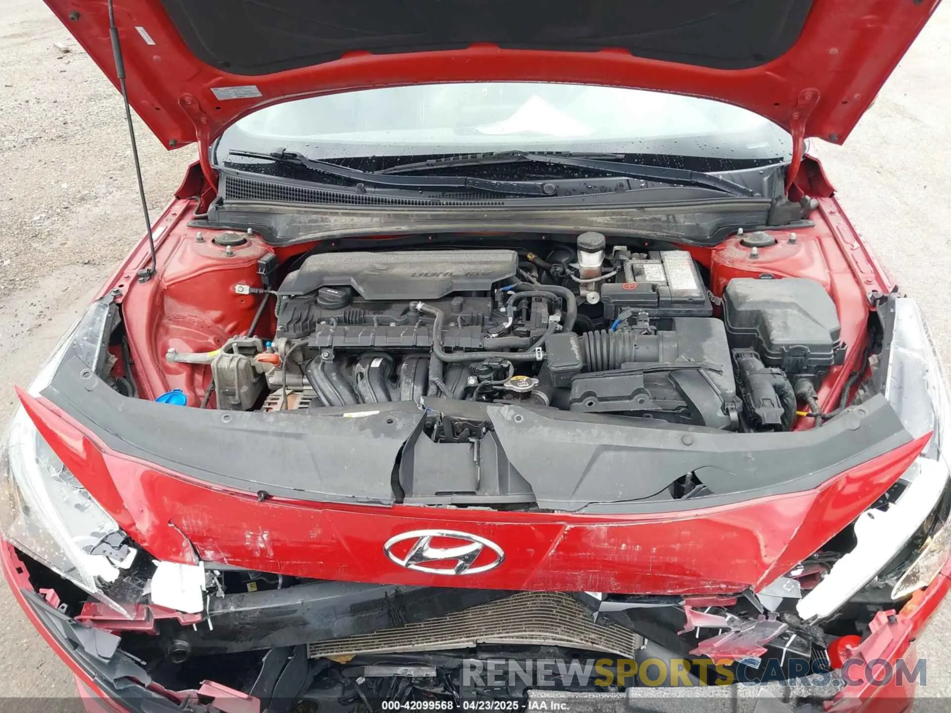10 Photograph of a damaged car KMHLM4AG1MU175615 HYUNDAI ELANTRA 2021