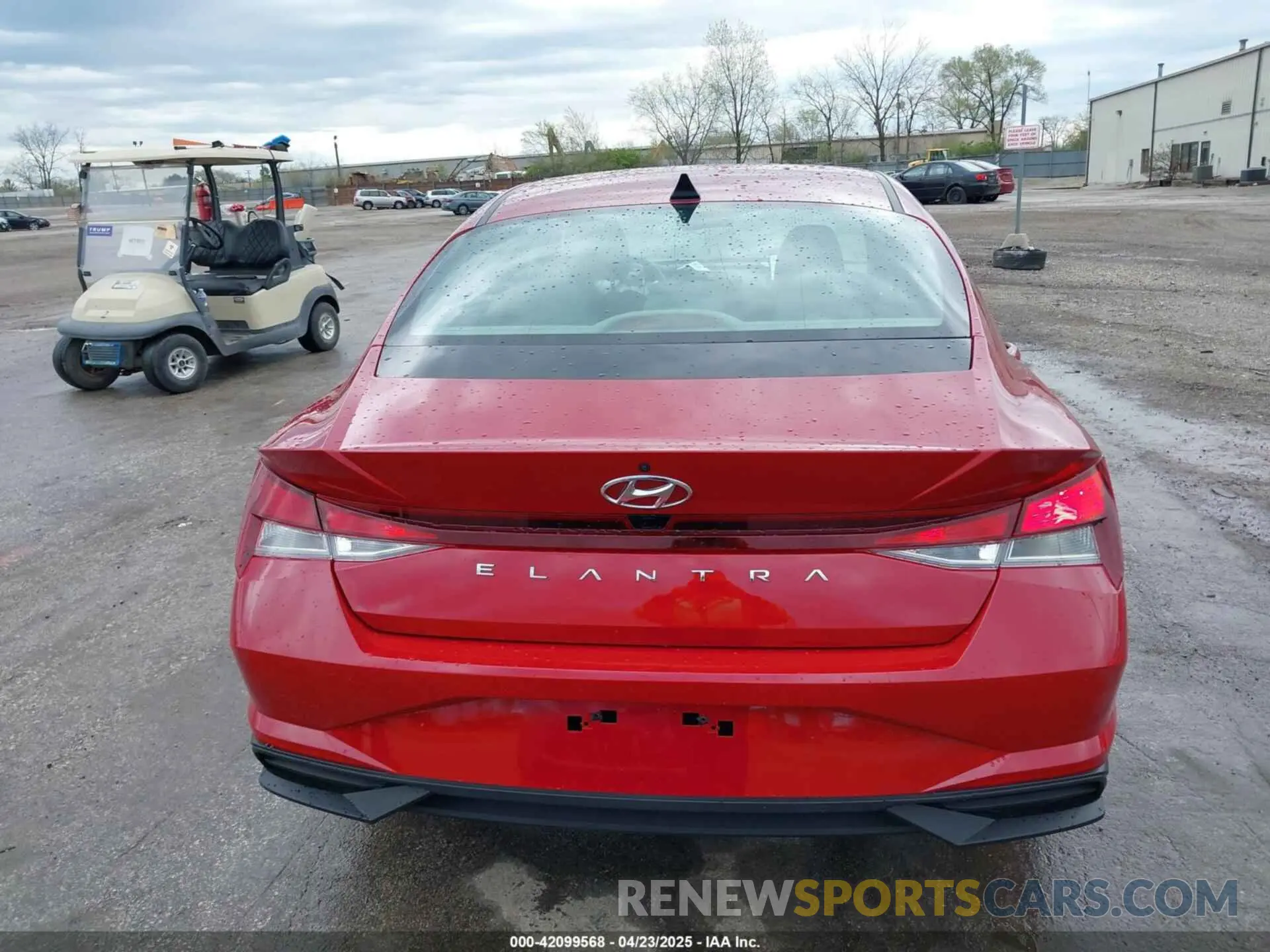 16 Photograph of a damaged car KMHLM4AG1MU175615 HYUNDAI ELANTRA 2021