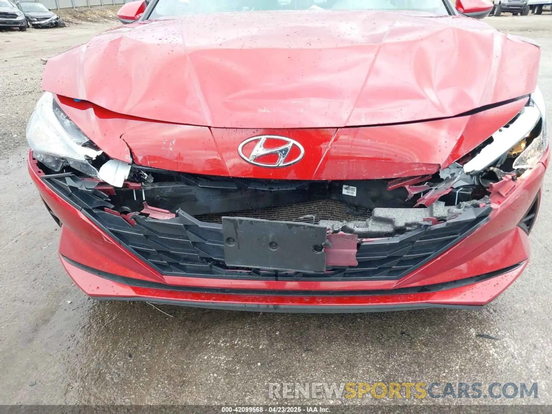 6 Photograph of a damaged car KMHLM4AG1MU175615 HYUNDAI ELANTRA 2021
