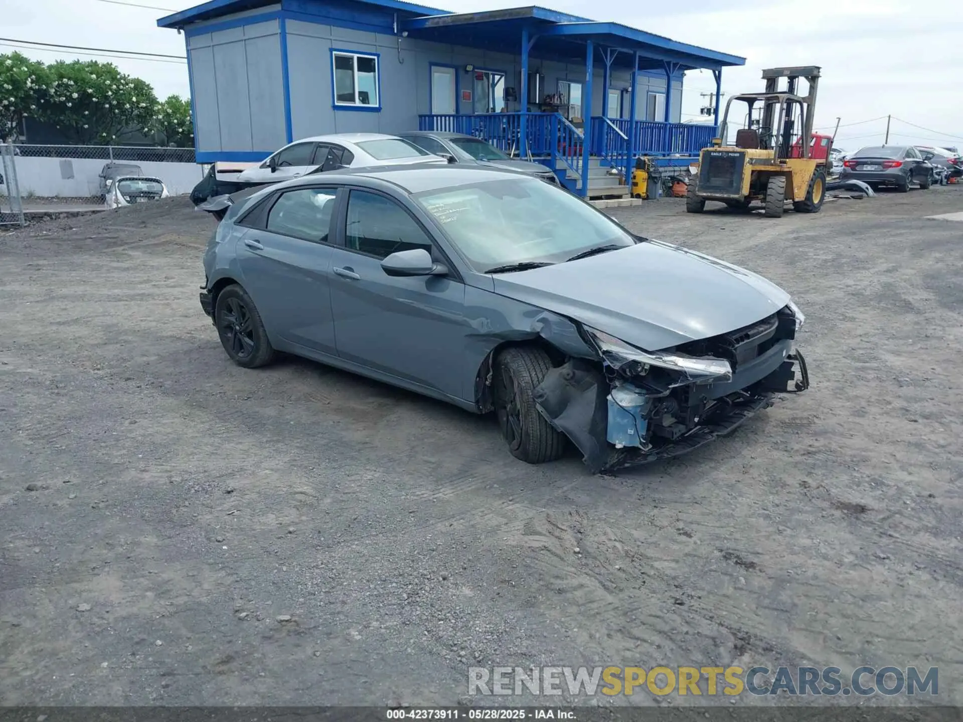 1 Photograph of a damaged car KMHLM4AG1MU209522 HYUNDAI ELANTRA 2021