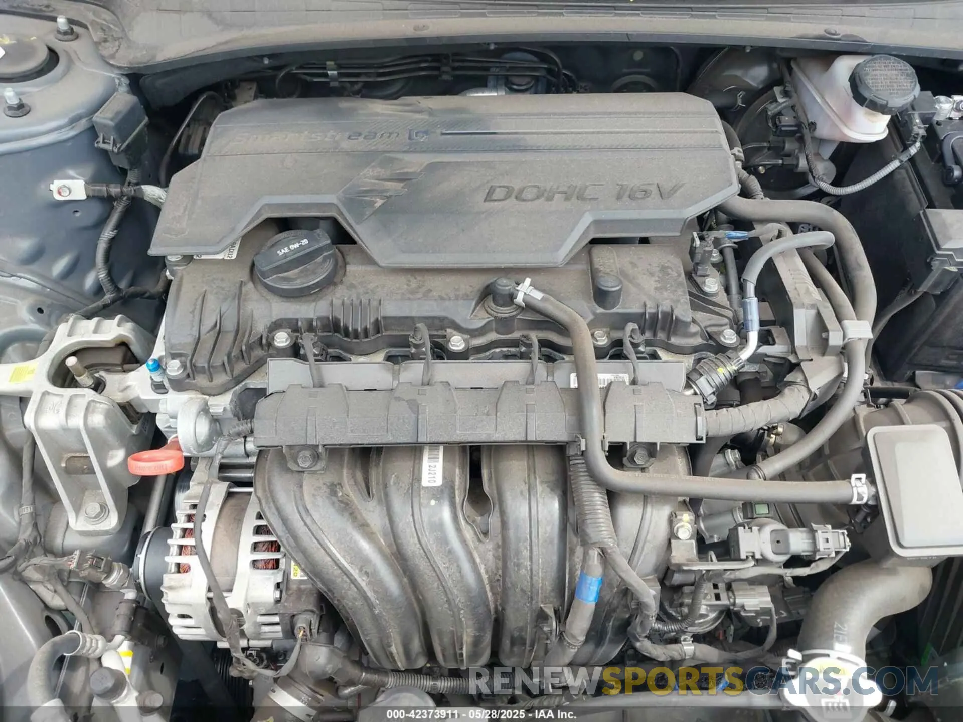10 Photograph of a damaged car KMHLM4AG1MU209522 HYUNDAI ELANTRA 2021
