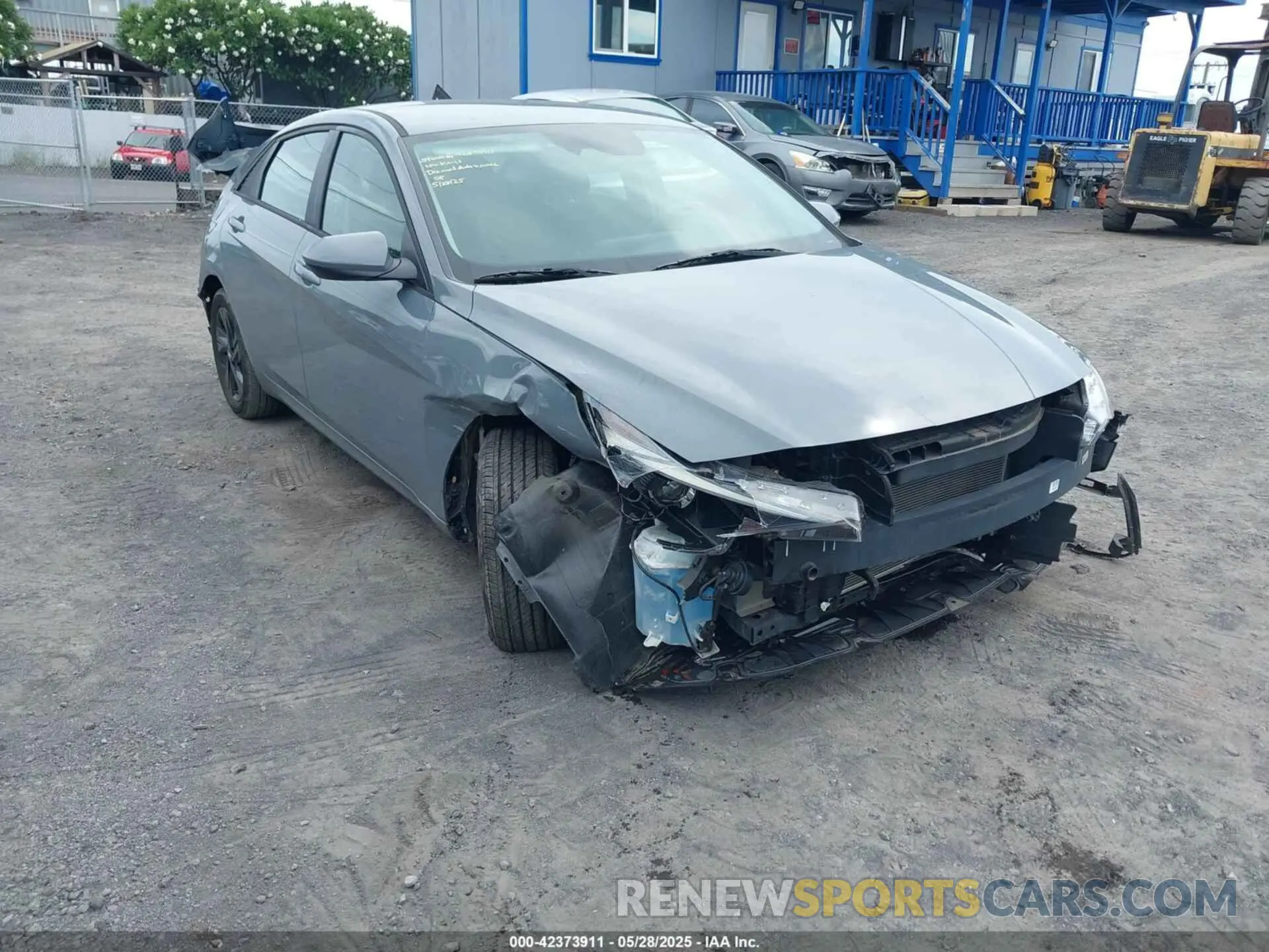 6 Photograph of a damaged car KMHLM4AG1MU209522 HYUNDAI ELANTRA 2021