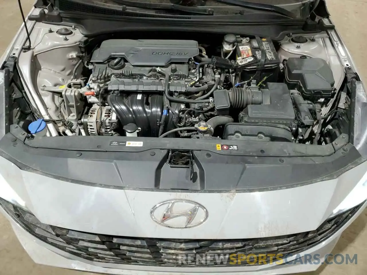 11 Photograph of a damaged car KMHLM4AG2MU070498 HYUNDAI ELANTRA 2021