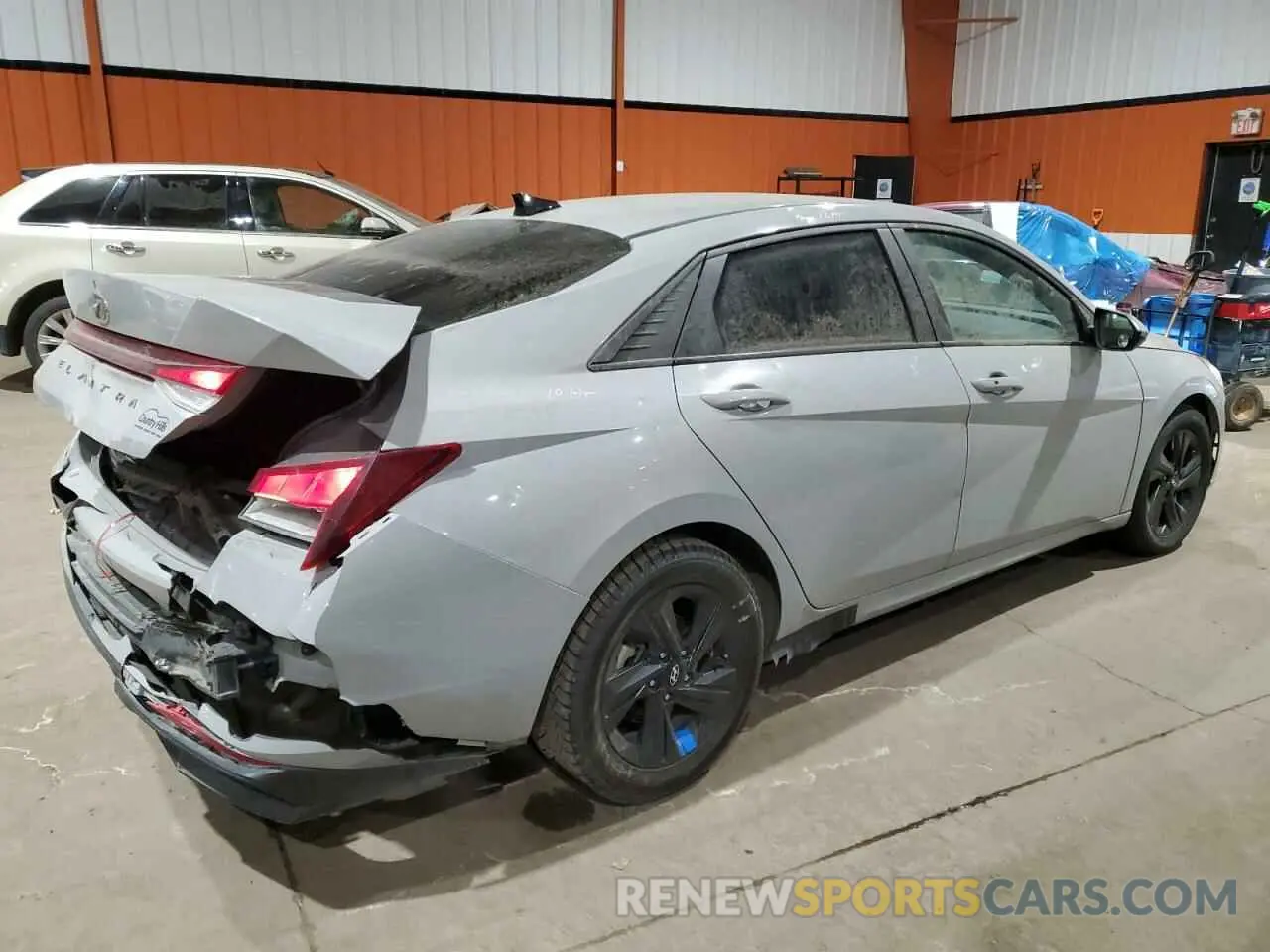 3 Photograph of a damaged car KMHLM4AG2MU070498 HYUNDAI ELANTRA 2021