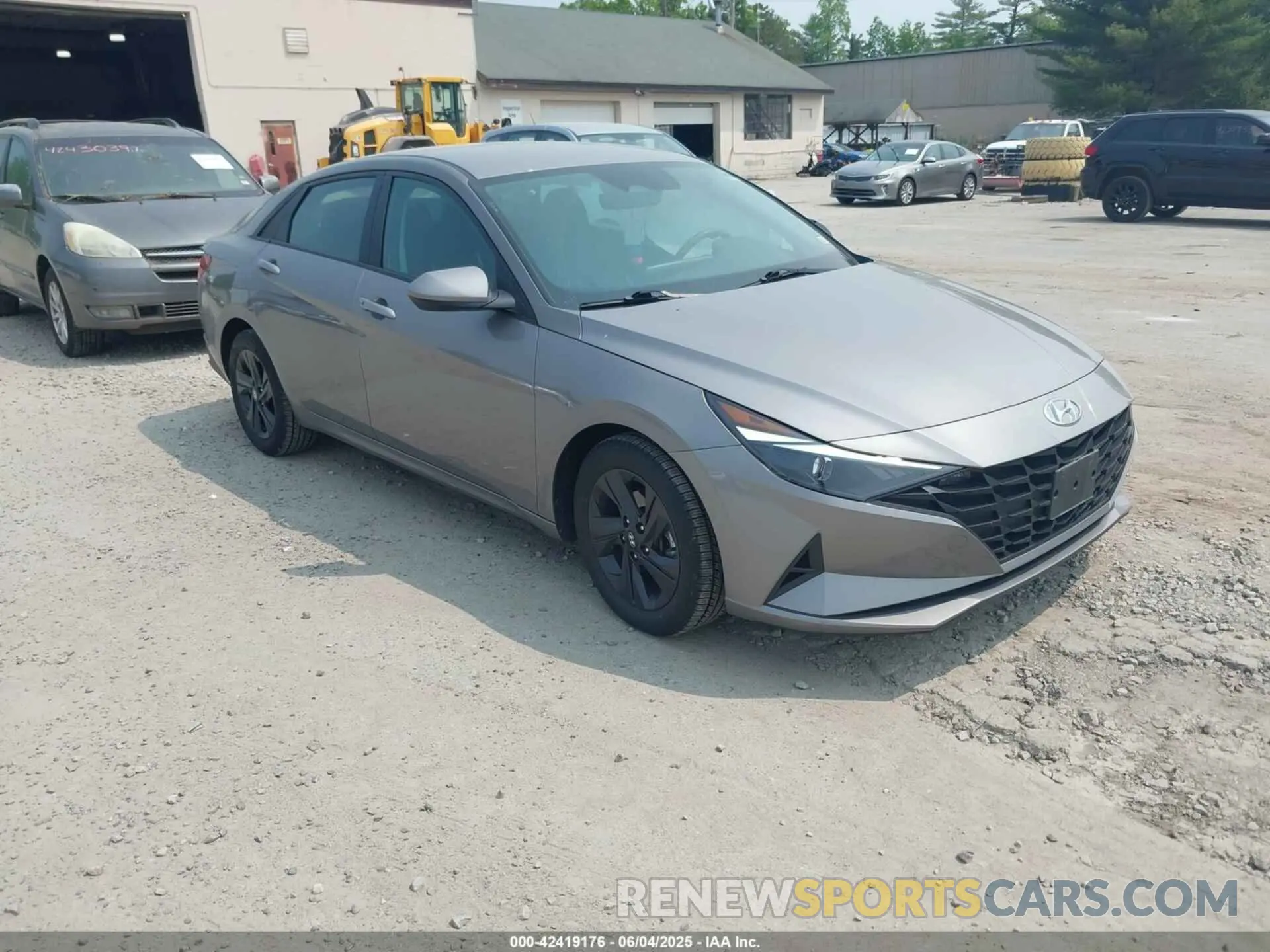 1 Photograph of a damaged car KMHLM4AG2MU091870 HYUNDAI ELANTRA 2021