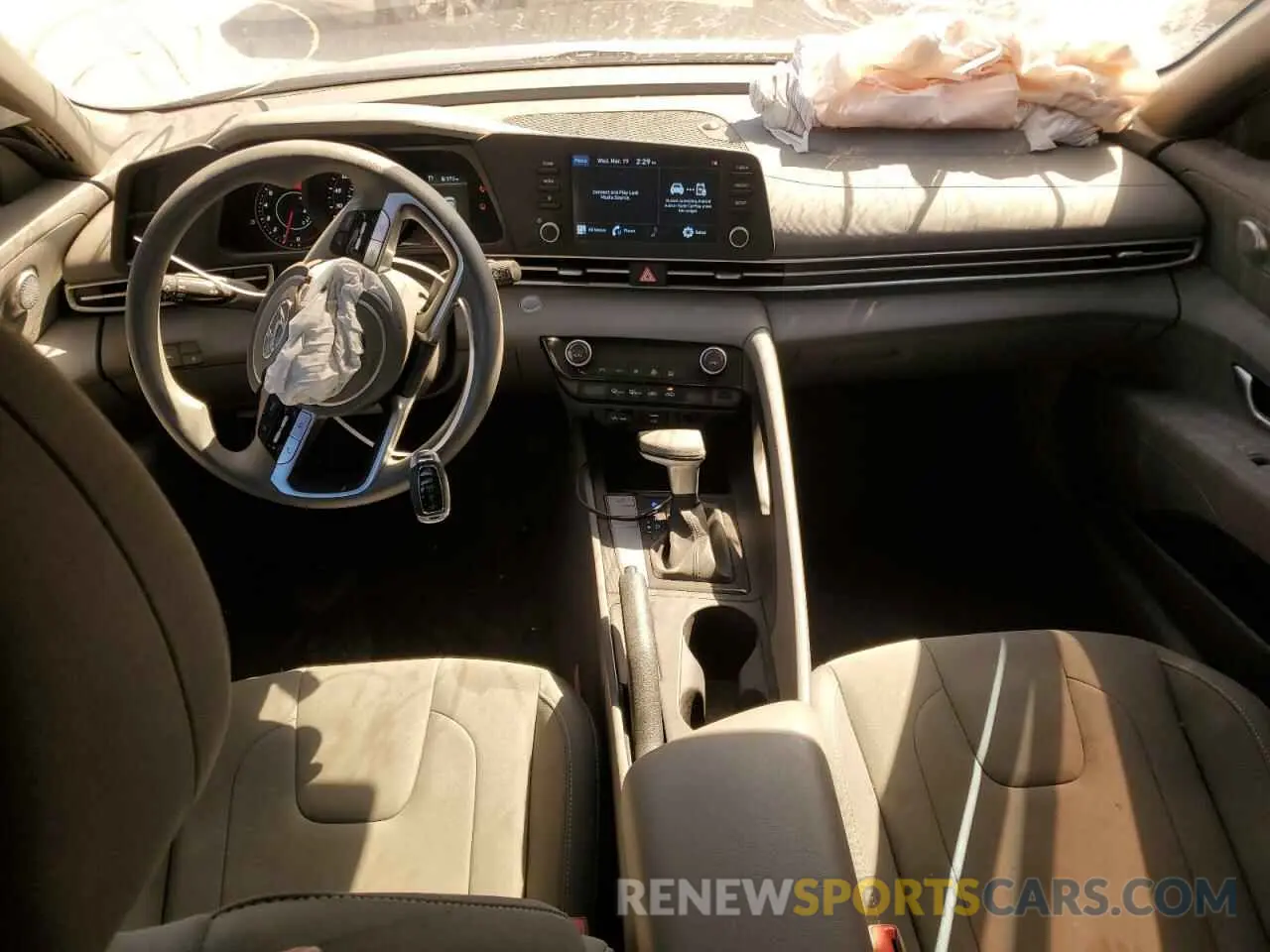 8 Photograph of a damaged car KMHLM4AG2MU157222 HYUNDAI ELANTRA 2021