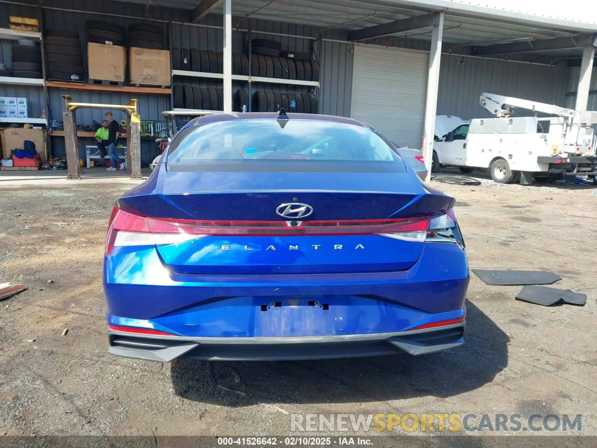 16 Photograph of a damaged car KMHLM4AG2MU178040 HYUNDAI ELANTRA 2021
