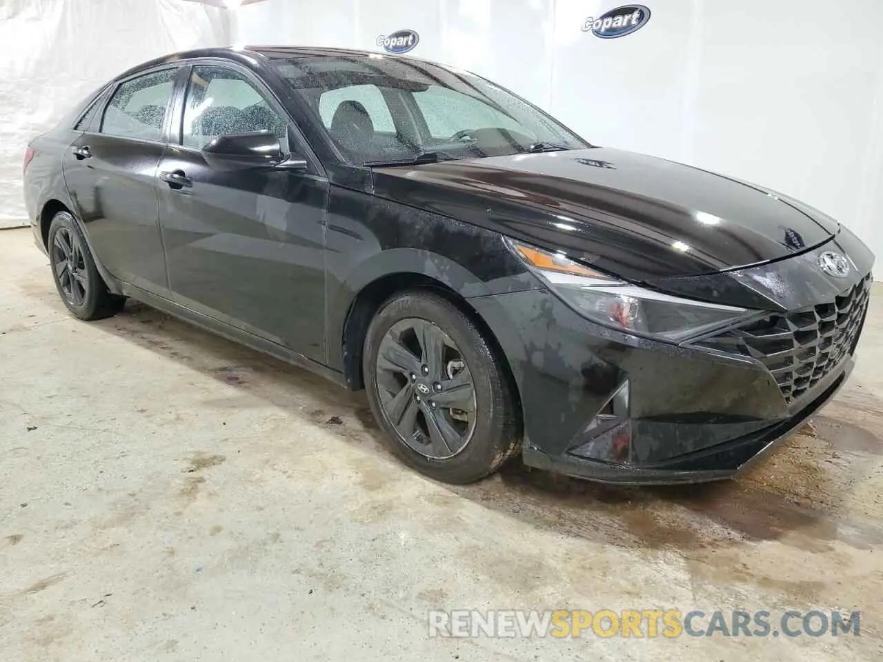 4 Photograph of a damaged car KMHLM4AG3MU064354 HYUNDAI ELANTRA 2021