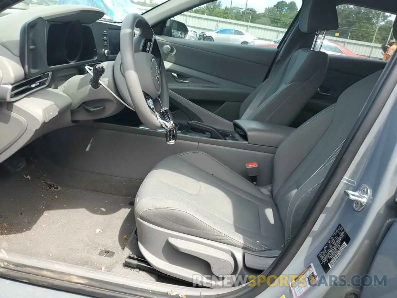 7 Photograph of a damaged car KMHLM4AG3MU069277 HYUNDAI ELANTRA 2021