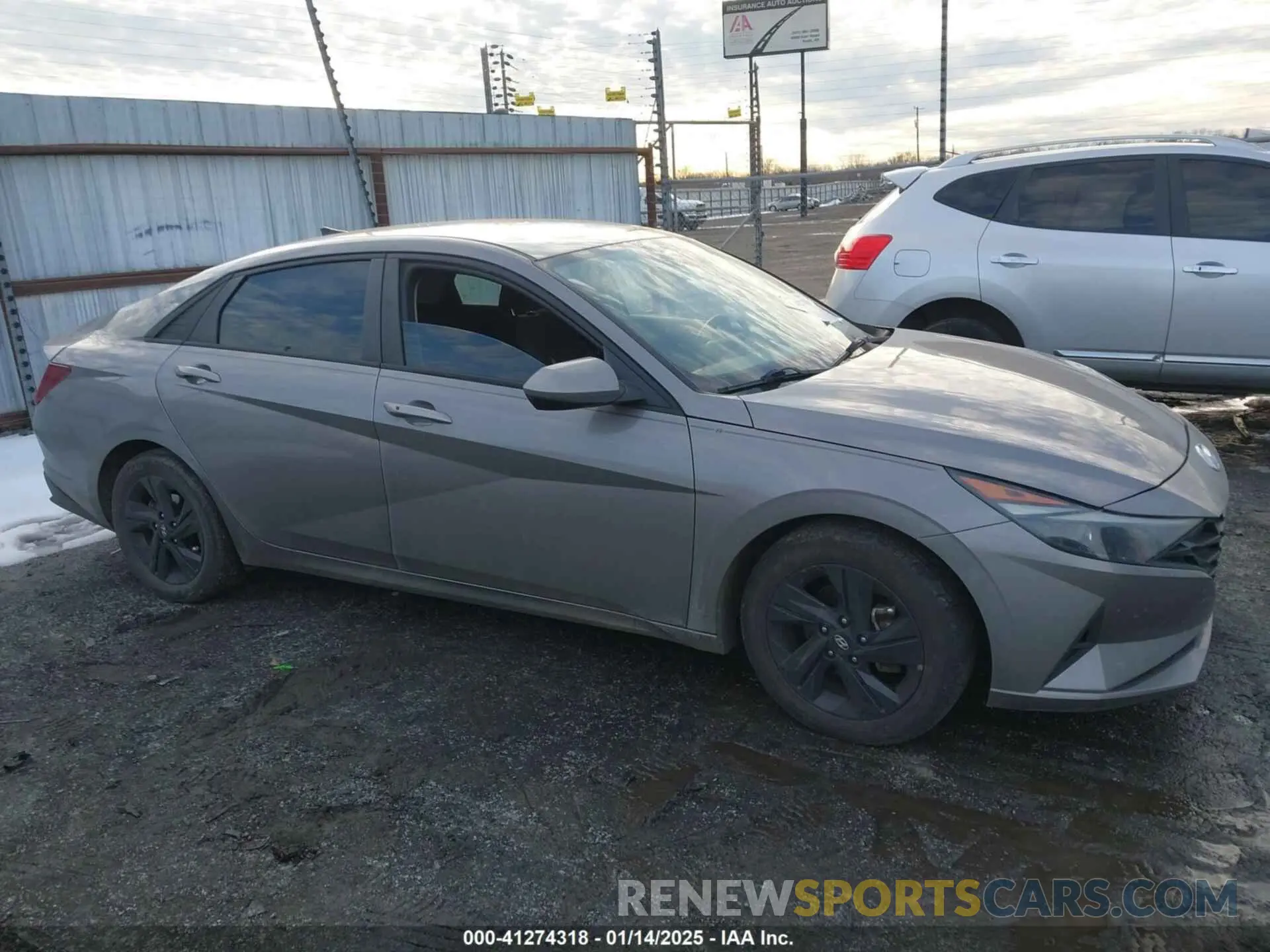 13 Photograph of a damaged car KMHLM4AG3MU107316 HYUNDAI ELANTRA 2021