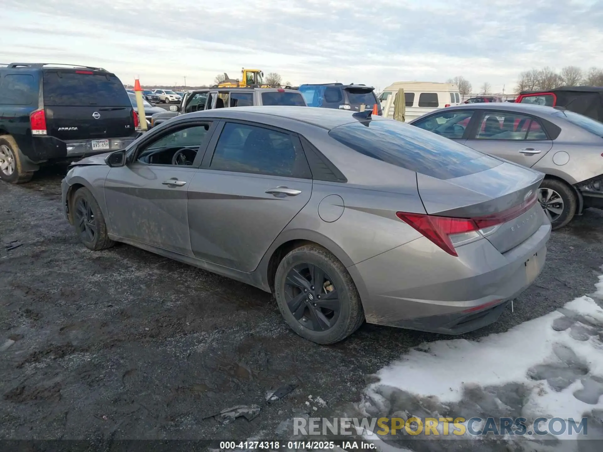 3 Photograph of a damaged car KMHLM4AG3MU107316 HYUNDAI ELANTRA 2021