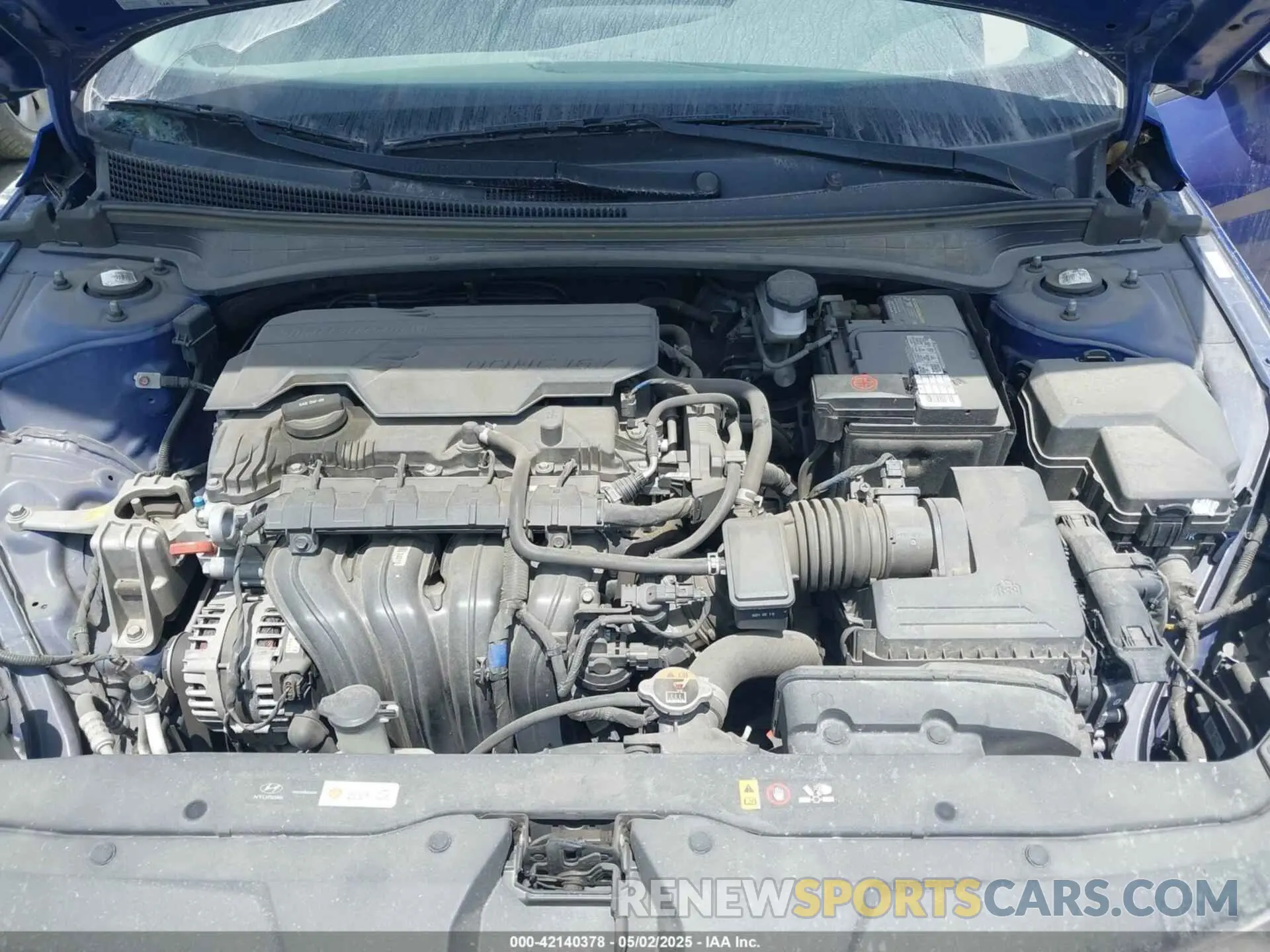 10 Photograph of a damaged car KMHLM4AG3MU159500 HYUNDAI ELANTRA 2021