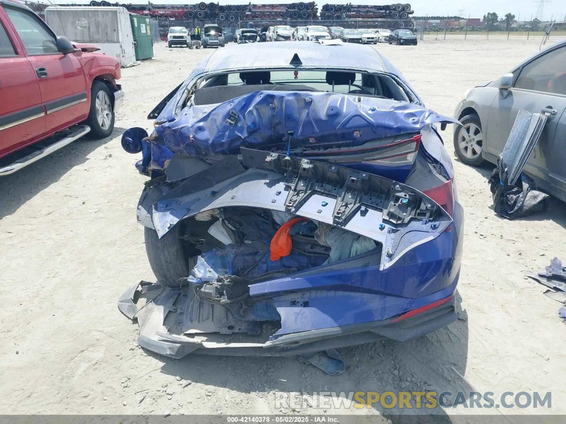 16 Photograph of a damaged car KMHLM4AG3MU159500 HYUNDAI ELANTRA 2021