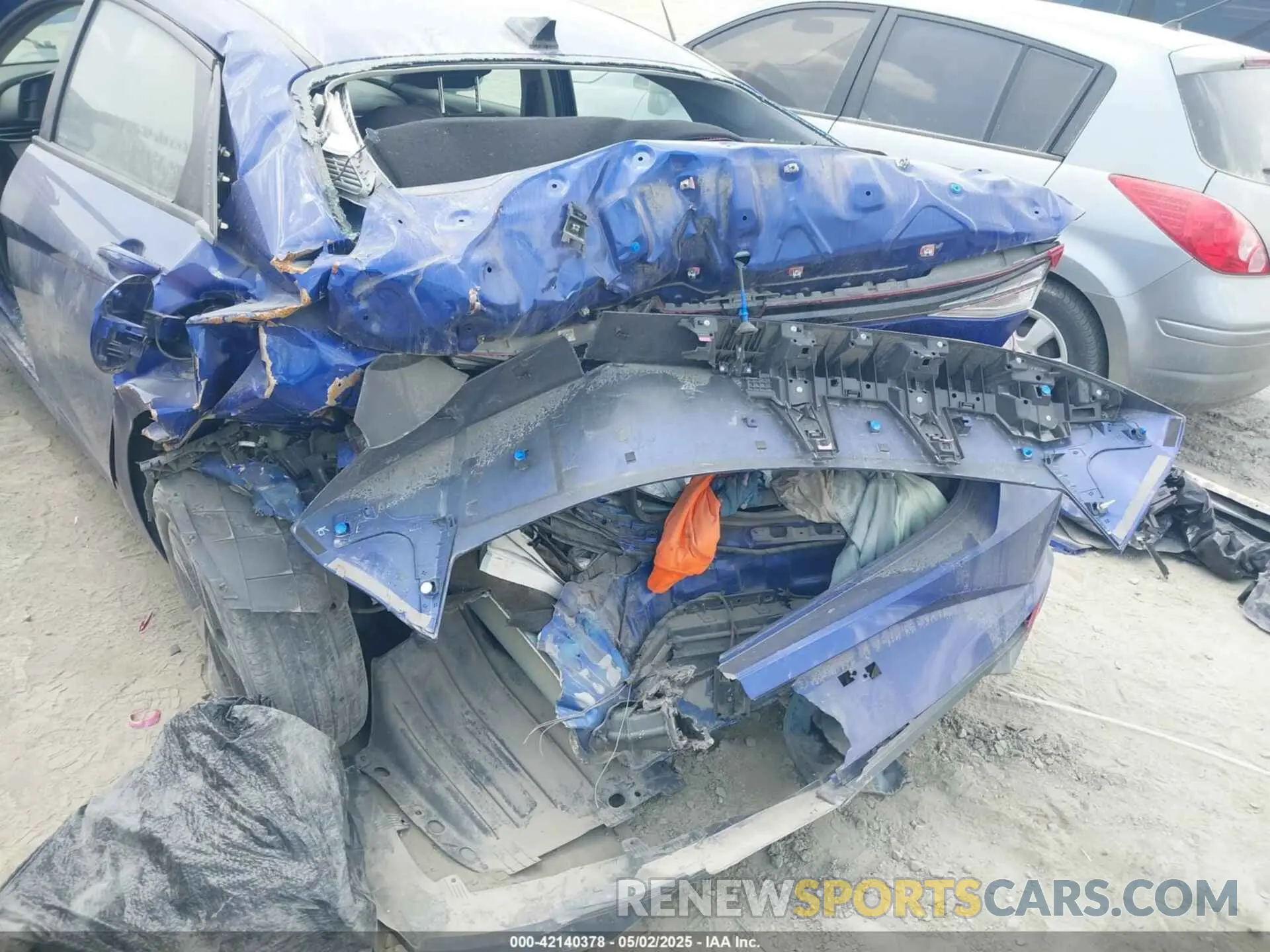 6 Photograph of a damaged car KMHLM4AG3MU159500 HYUNDAI ELANTRA 2021