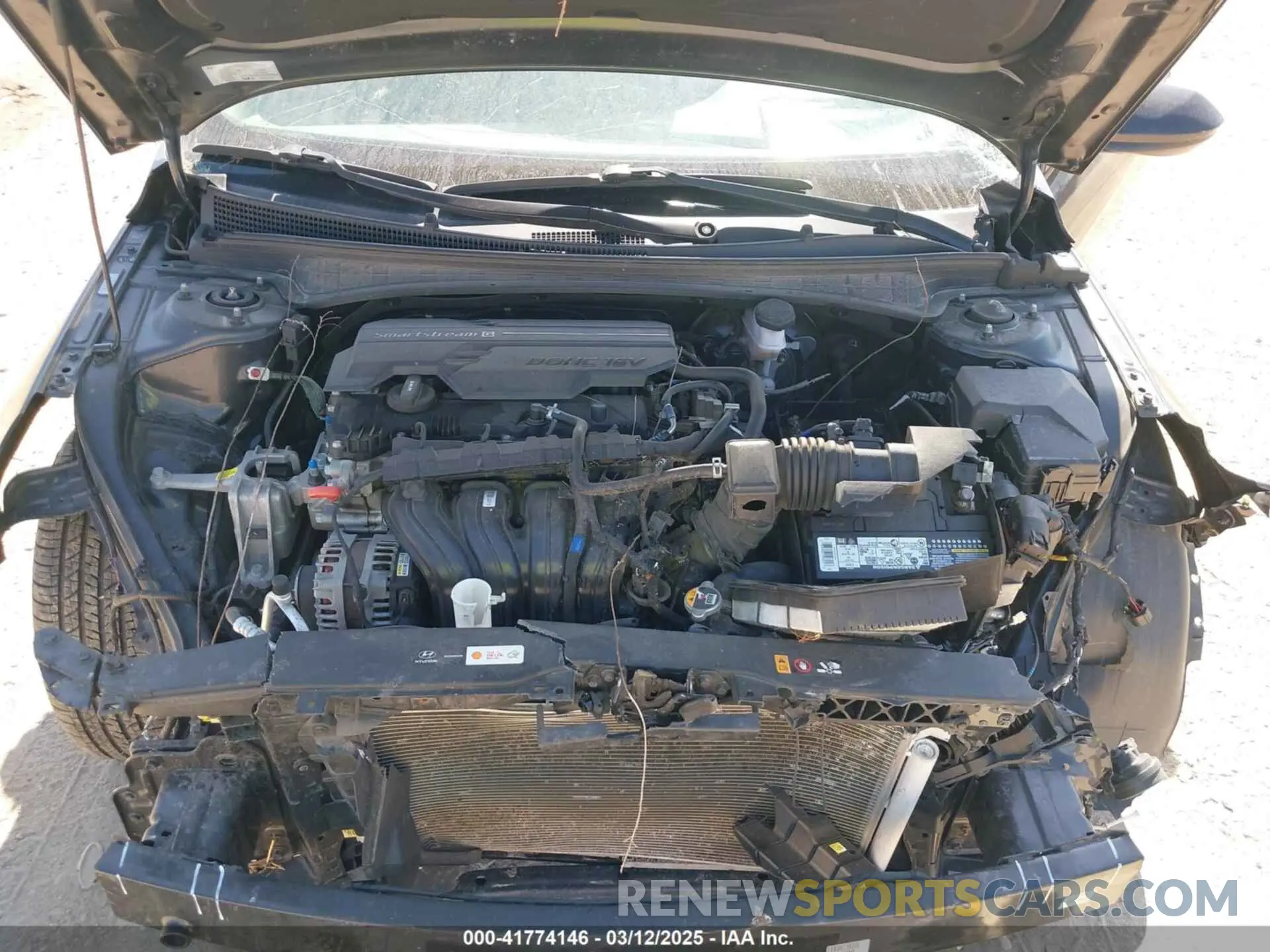 10 Photograph of a damaged car KMHLM4AG3MU161425 HYUNDAI ELANTRA 2021
