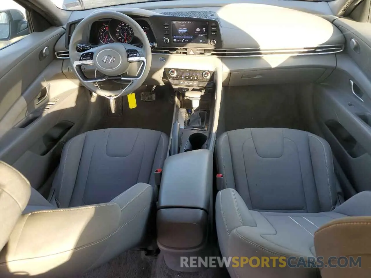 8 Photograph of a damaged car KMHLM4AG3MU163868 HYUNDAI ELANTRA 2021