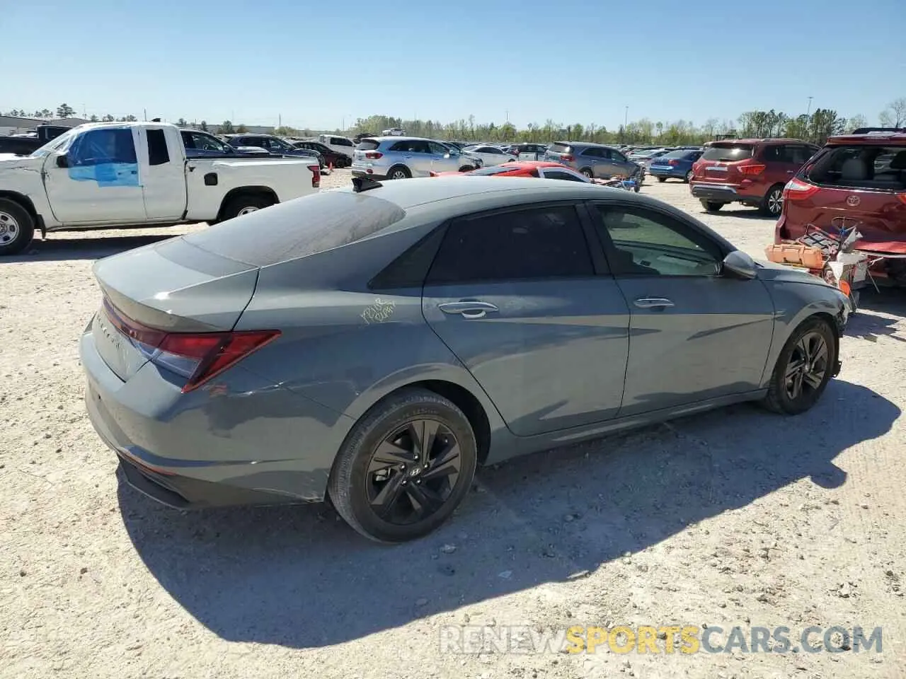 3 Photograph of a damaged car KMHLM4AG3MU164308 HYUNDAI ELANTRA 2021