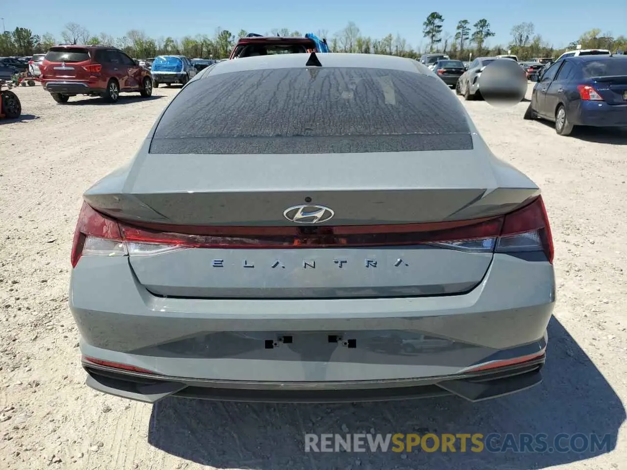 6 Photograph of a damaged car KMHLM4AG3MU164308 HYUNDAI ELANTRA 2021
