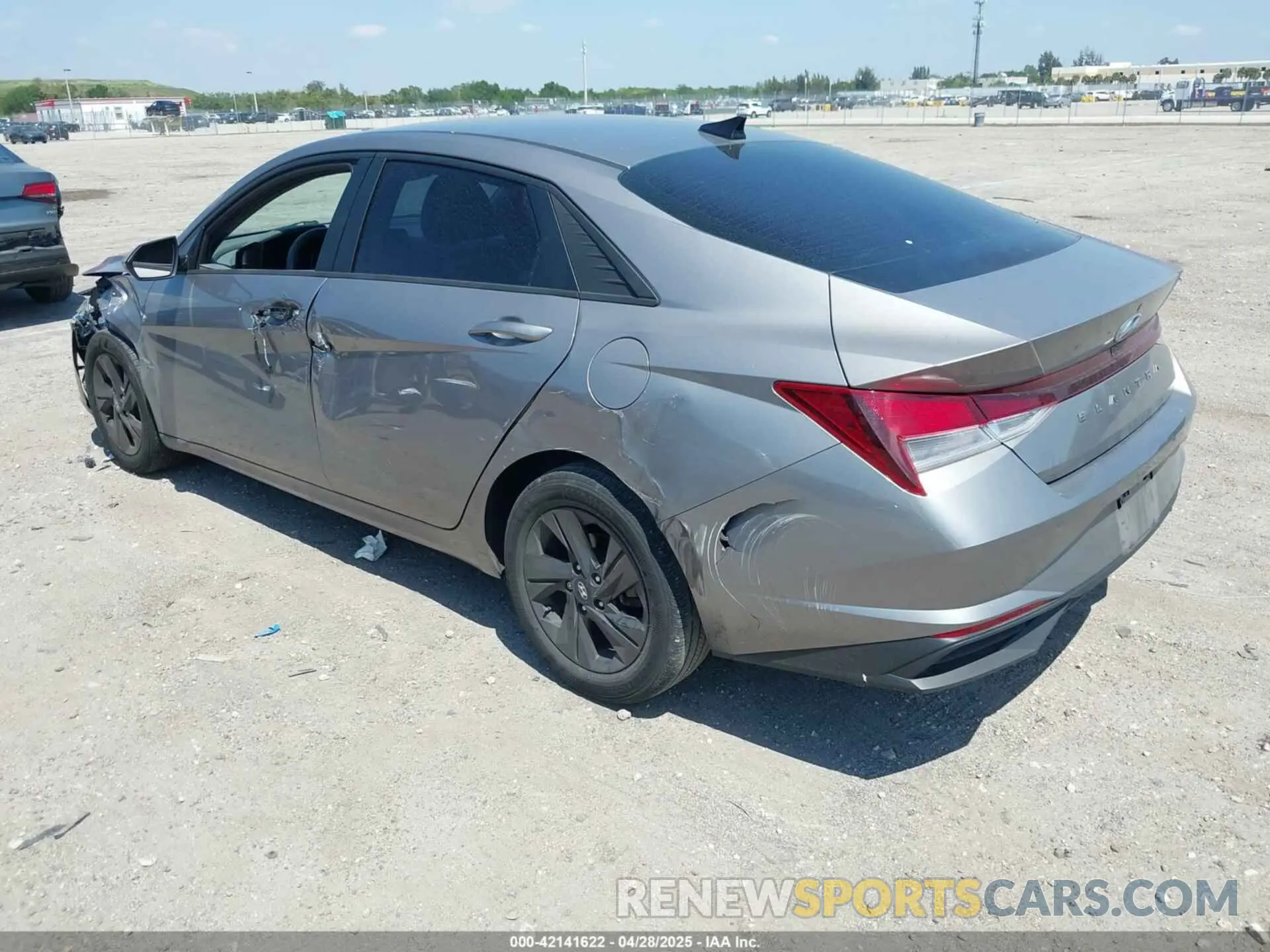 3 Photograph of a damaged car KMHLM4AG3MU209568 HYUNDAI ELANTRA 2021