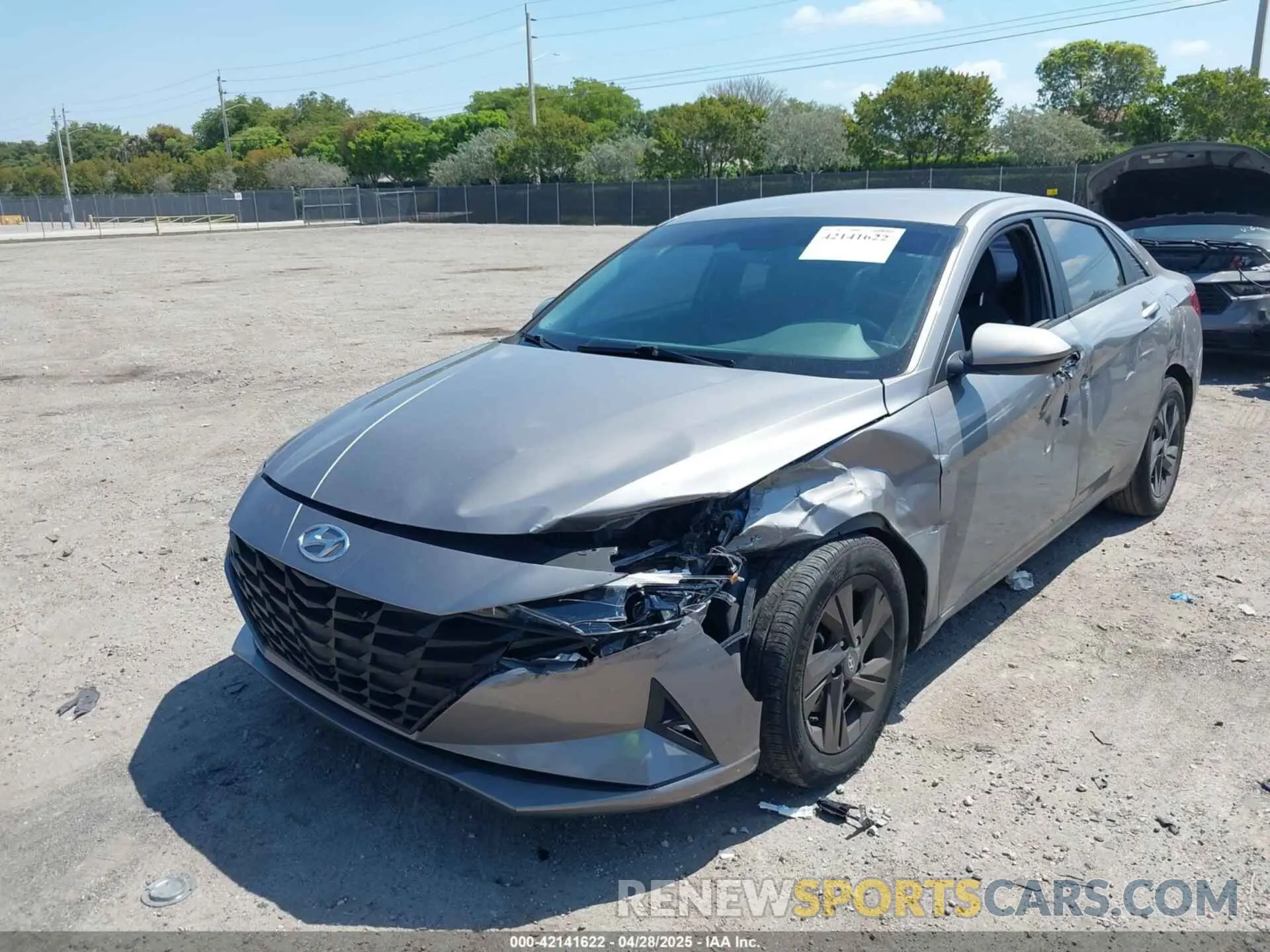 6 Photograph of a damaged car KMHLM4AG3MU209568 HYUNDAI ELANTRA 2021