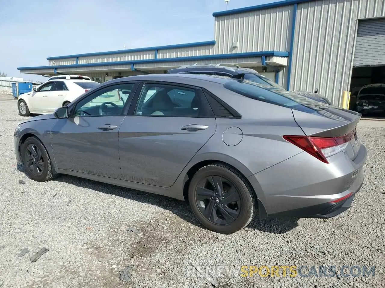 2 Photograph of a damaged car KMHLM4AG3MU210252 HYUNDAI ELANTRA 2021